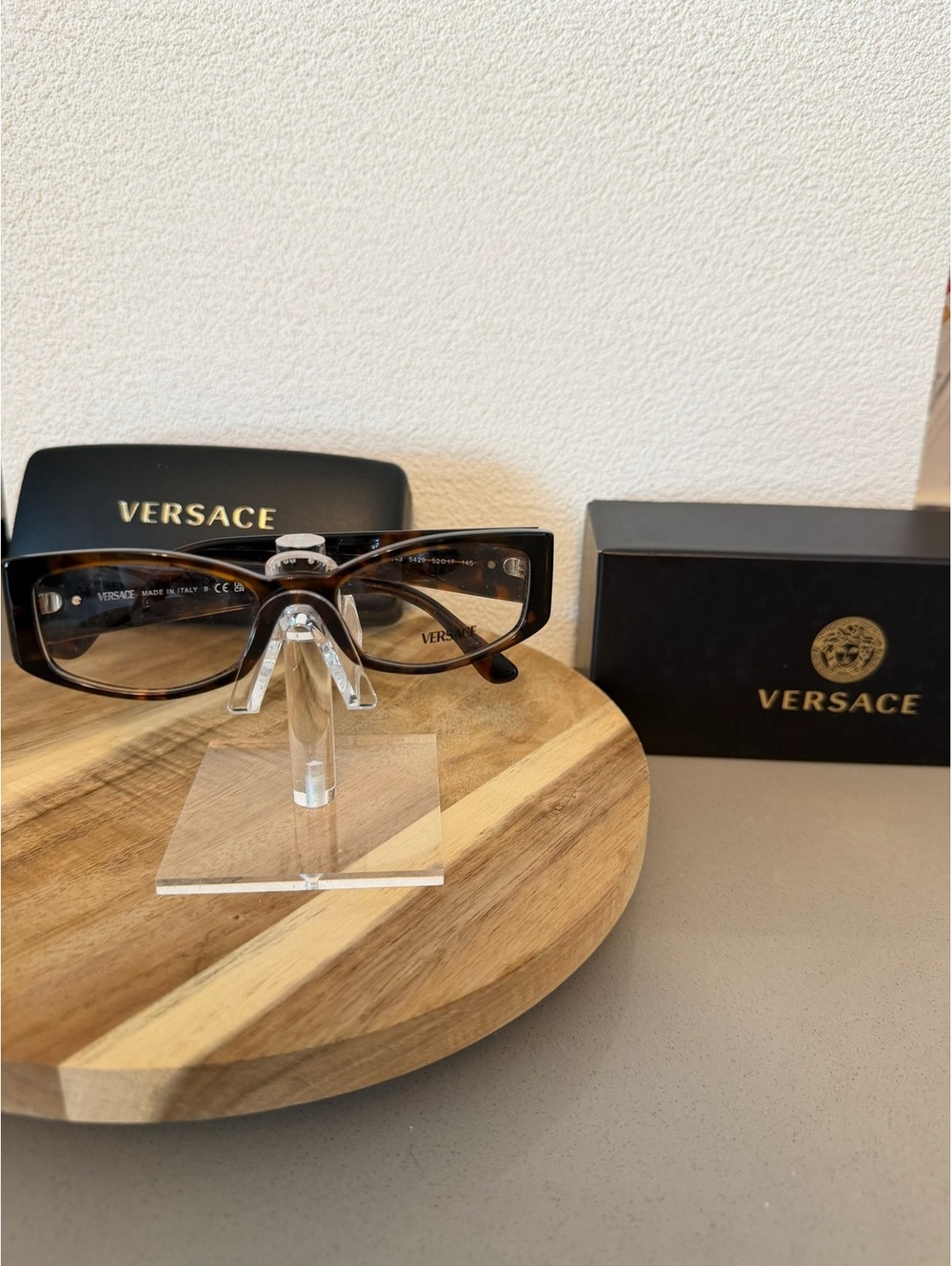 Versace Eyeglasses Brown Size OS